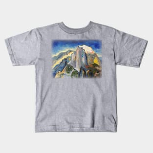 Yosemite Half Dome Scenic Perspective Kids T-Shirt